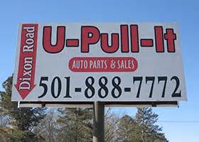Dixon road u-pull-it auto parts & sales car parts - See 9 photos from 12 visitors to Dixon Road U-Pull-It Auto Parts & Sales Inc.. Automotive Repair Shop in Little Rock, AR. Foursquare City Guide. Log In; Sign Up; Nearby: 